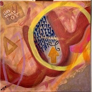 Original Abstract Painting by Michele Evans